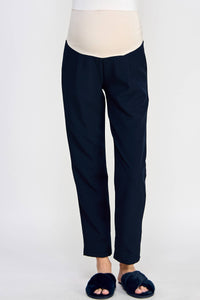 Tapered Maternity Full Panel Ankle Pants