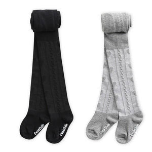 Twisted Heart  Black Tights