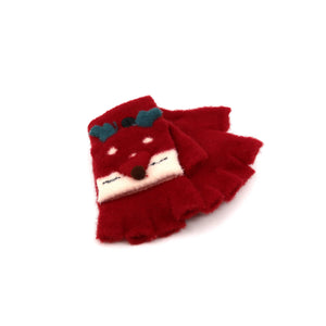Deer Knitted Gloves