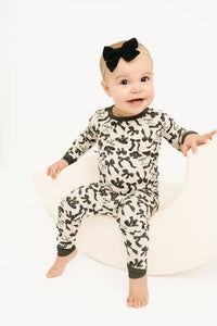 Monochrome Bows Bamboo PJ Set