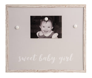 Sweet Baby Girl Magnet Frame