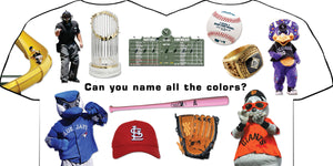 MLB Baseball Colors
