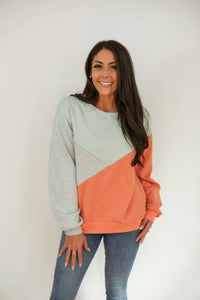 Velour Zip Breastfeeding Sweatshirt