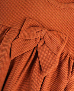 RuffleButts + RuggedButts® Waffle Knit Twirl Dress