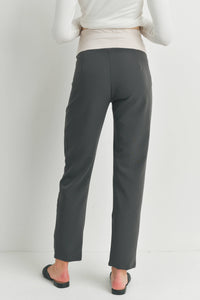 Tapered Maternity Full Panel Ankle Pants