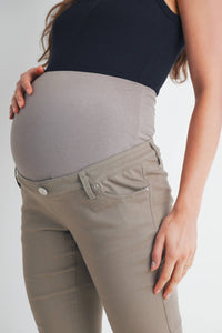 Straight Leg Maternity Over the Belly Pants