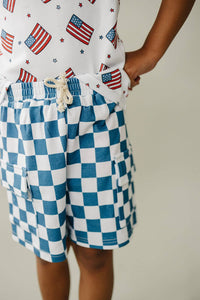 Patriotic Vibes Cargo Shorts Set