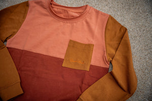 Rust Canyon Colorblock Tee