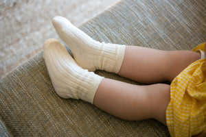 Ivory Runrun Ankle Socks