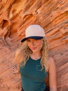 C.C Beanie Two Tone Canvas Trucker Hat
