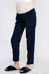 Tapered Maternity Full Panel Ankle Pants