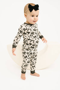Monochrome Bows Bamboo PJ Set