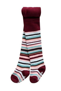 Cherryville Pink  Stripe Tights