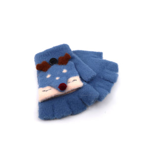 Deer Knitted Gloves