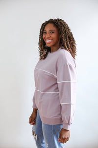 Relaxed Fit Invisible Zipper Breastfeeding Sweatshirt