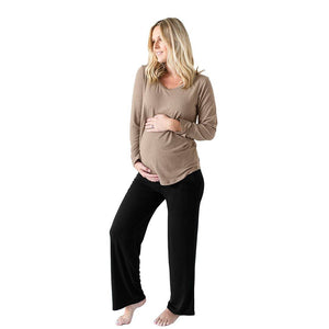 Bamboo Nursing & Maternity Long Sleeve T-shirt