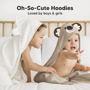 KeaBabies Cuddle Koala Hooded Towel