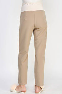 Tapered Maternity Full Panel Ankle Pants