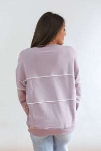 Relaxed Fit Invisible Zipper Breastfeeding Sweatshirt