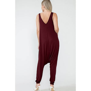 Maternity Summer Tank Loungewear Jumpsuit