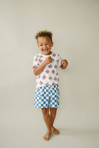Patriotic Vibes Cargo Shorts Set