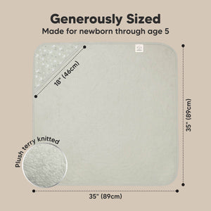KeaBabies Luxe Serenity Hooded Towel