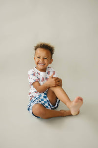 Patriotic Vibes Cargo Shorts Set