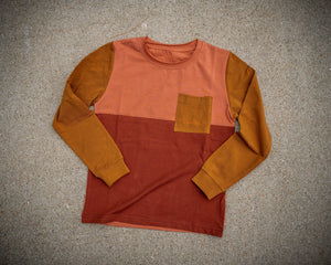 Rust Canyon Colorblock Tee