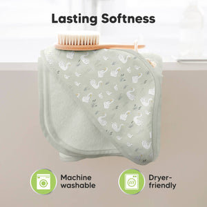 KeaBabies Luxe Serenity Hooded Towel