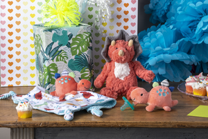 Mary Meyer® Putty Nursery Neutral Colored Plush Dino Toy