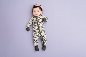 Monochrome Bows Bamboo Sleeper