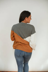 Velour Zip Breastfeeding Sweatshirt