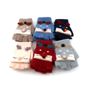 Deer Knitted Gloves