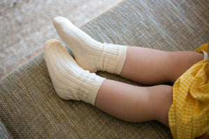 Ivory Runrun Ankle Socks