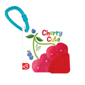 Cherry Cute + Sweet Pea 2-Pack Tuffy Set (Corner Teether)