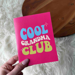 Cool Grandma Club Greeting Card