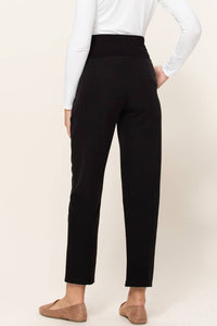 Tapered Maternity Full Panel Ankle Pants