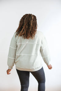 Relaxed Fit Invisible Zipper Breastfeeding Sweatshirt
