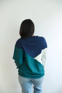 Velour Zip Breastfeeding Sweatshirt