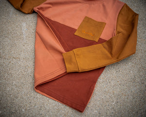 Rust Canyon Colorblock Tee