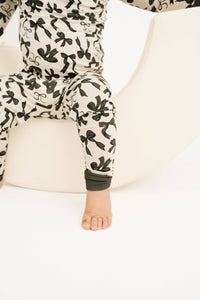 Monochrome Bows Bamboo PJ Set