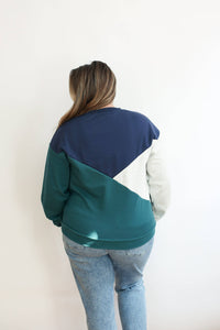 Velour Zip Breastfeeding Sweatshirt