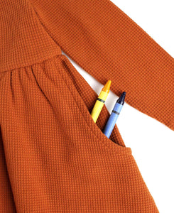 RuffleButts + RuggedButts® Waffle Knit Twirl Dress