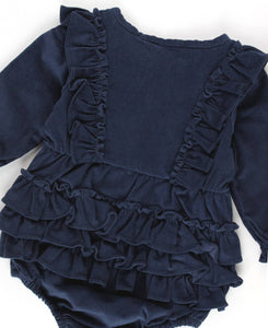 RuffleButts + RuggedButts® Waterfall Bubble Romper