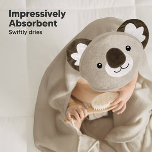 KeaBabies Cuddle Koala Hooded Towel