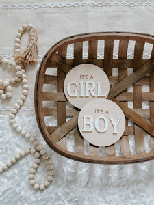 It’s a Girl Announcement Sign