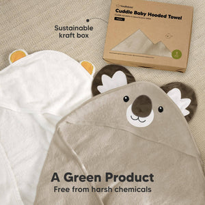 KeaBabies Cuddle Koala Hooded Towel