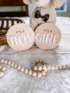 It’s a Girl Announcement Sign