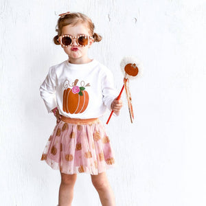 Pumpkin Glitter Tutu