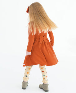 RuffleButts + RuggedButts® Waffle Knit Twirl Dress